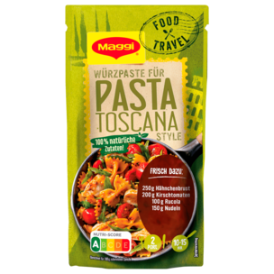 Maggi Food Travel Würzpaste für Pasta Toscana Style 65g